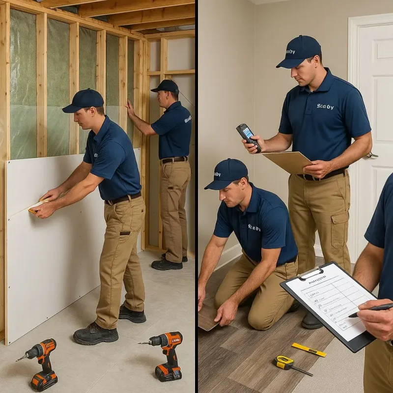 Repairs and Reconstruction process in Sylvania, OH